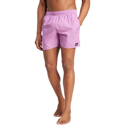 Pantaloni scurti de baie adidas Solid CLX Short-Length lilac IX7581 barbati