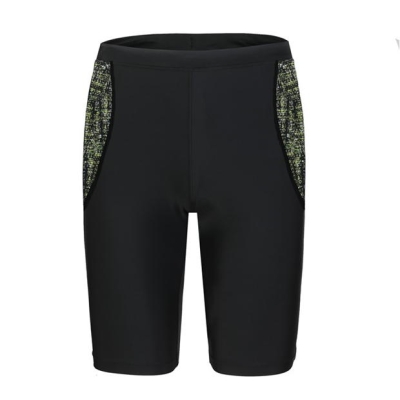 Pantaloni scurti inot Slazenger Splice Swim pentru Barbati negru verde