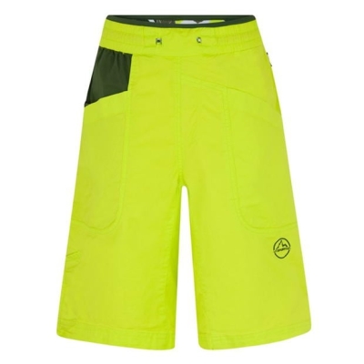 Pantaloni scurti La Sportiva verde lime