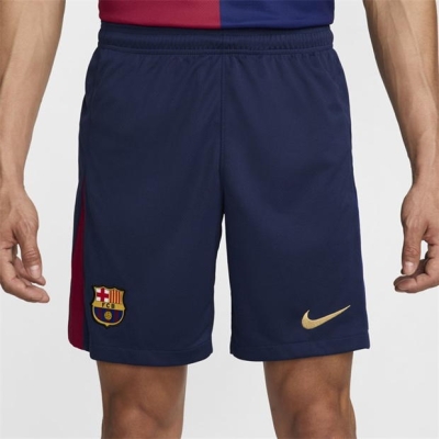 Pantaloni scurti Nike Barcelona Acasa 2024 2025 pentru adulti albastru