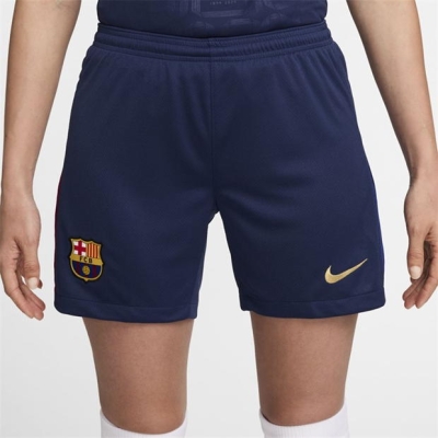 Pantaloni scurti Nike Barcelona Acasa 2024 2025 pentru femei albastru bleumarin