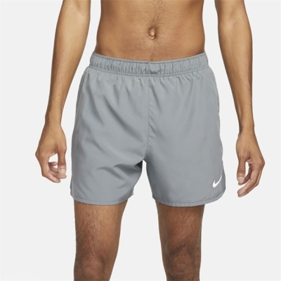 Pantaloni scurti Nike Challenger Dri-FIT 5 cu captuseala alergare pentru Barbati gri smok