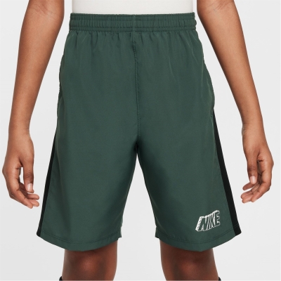 Pantaloni scurti Nike Dri-FIT Academy Big imprimeu Graphic Soccer pentru Copii verde