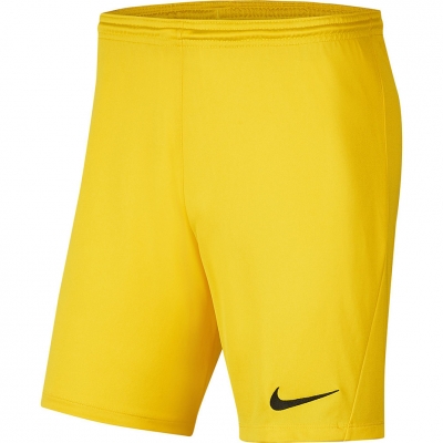 Pantaloni scurti Nike Dry Park III NB K galben barbati BV6855 719