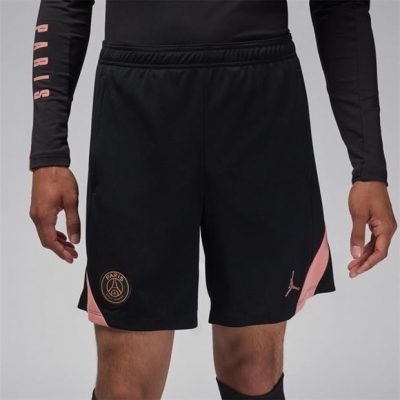 Pantaloni scurti Nike Paris Saint-Germain Strike Third 2024 2025 pentru adulti negru