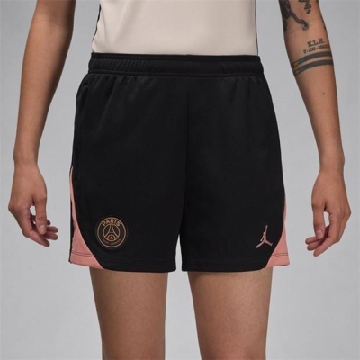 Pantaloni scurti Nike Paris Saint-Germain Strike Third 2024 2025 pentru femei negru