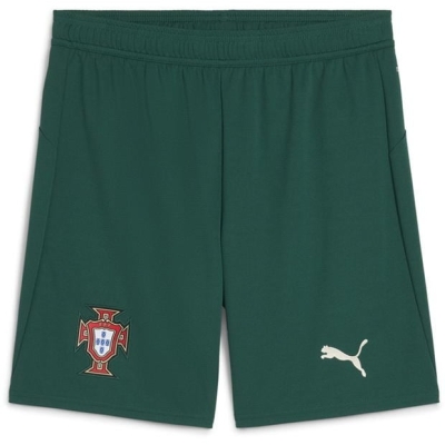 Pantaloni scurti Puma Portugalia Acasa 2025 pentru adulti verde galben