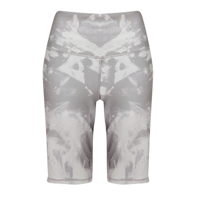 Pantaloni scurti Reebok Yoga imprimeu Graphic High-Rise ciclism Short pentru femei