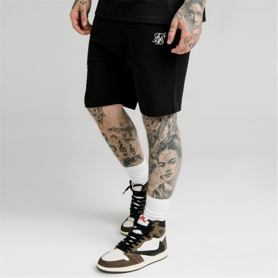 Pantaloni scurti SikSilk pentru barbati negru