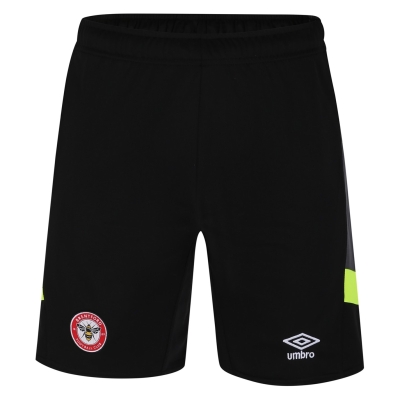 Pantaloni scurti Umbro Brentford Acasa Portar 2024 2025 pentru adulti negru