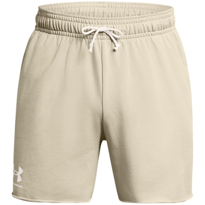 Pantaloni scurti Under Armour Rival Terry 6 inch pentru Barbati maro