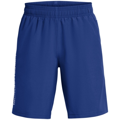 Pantaloni scurti Under ARMOUR UA Tech™ Woven Wordmark pentru baieti tech albastru