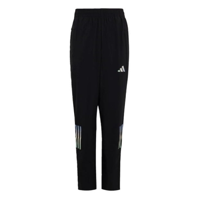 Pantaloni sport adidas 3-Stripes pentru Copii negru reflective argintiu