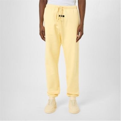 Pantaloni sport FEAR OF GOD ESSENTIALS Spring Tab Detail garden galben