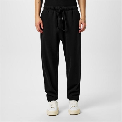 Pantaloni sport FEAR OF GOD ESSENTIALS Spring Tab Detail jet negru