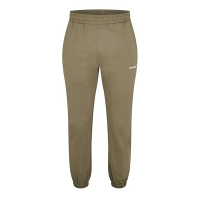 Pantaloni sport OFF alb Woven verde