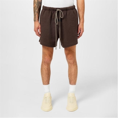 Pantaloni sport scurti FEAR OF GOD ESSENTIALS deschis wood