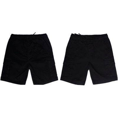 Pantaloni sport scurti Studio Older Utility negru pentru baieti