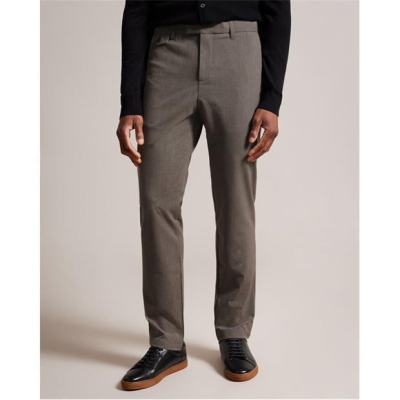 Pantaloni Ted Baker Ted Chilwel pentru barbati maro