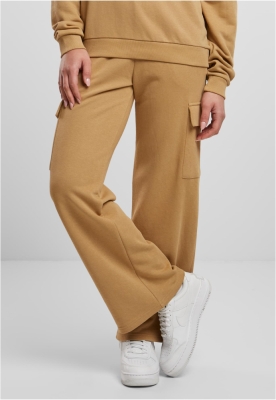 Pantaloni trening Baggy Light Terry pentru Femei bej Urban Classics