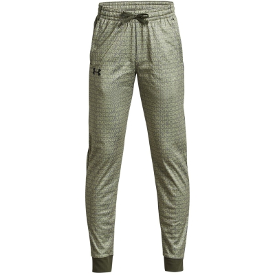 Pantaloni trening Under ARMOUR Ua Pennant 2.0 Novelty pentru baieti verde