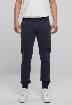 Pantaloni urban cargo cu buzunare bleumarin Urban Classics