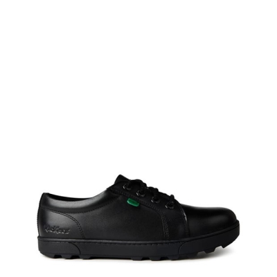 Pantofi Kickers Disley cu siret pentru Copii negru