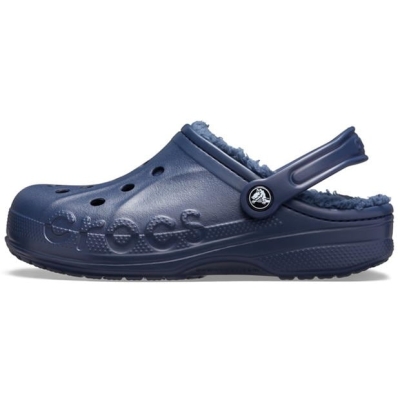 Papuci cauciuc Crocs Baya Lnd pentru femei bleumarin