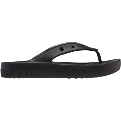 Papuci flip flop Slapi Crocs clasic Platform negru 207714 001 pentru Femei