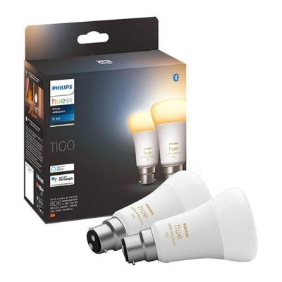 Philips Hue Philips Hue alb Ambiance 8W B22 2P multicolor format and universal