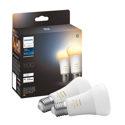 Philips Hue Philips Hue alb Ambiance 8W E27 2P multicolor format and universal