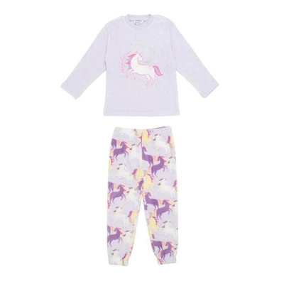 Pijamale Miso Unicorn pentru fete lila