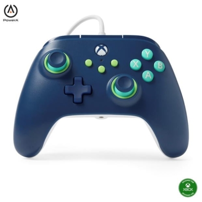 PowerA Wired Controller for Xbox Series X|S - Mariner albastru