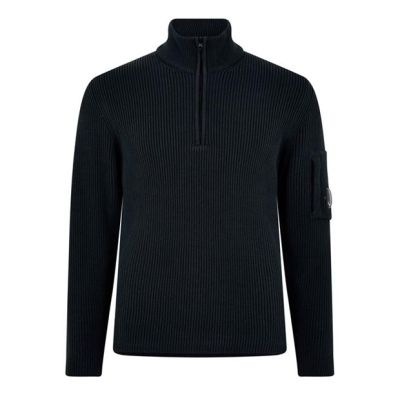 Pulover CP Company CP Company - Polo Collar negru bej