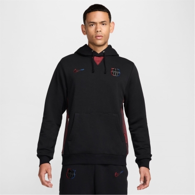 Pulovere Hanorac Nike Barcelona 2024 2025 pentru adulti negru