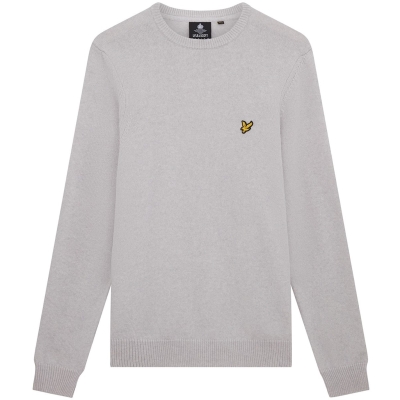 Pulovere tricotate Lyle and Scott deschis albastru