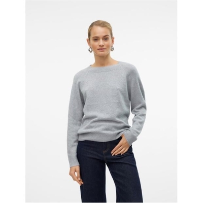 Pulovere Vero Moda tricot lt gri