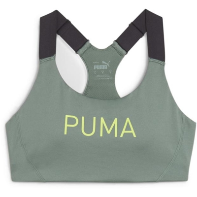 Puma 4keeps Eversculpt Bra Medium Impact Sports pentru femei verde