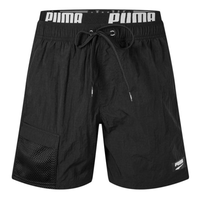 Puma Swm Mid Sho 1P pentru barbati negru