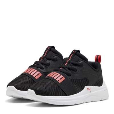 Puma Wired SoftRide Runners pentru Copii negru roz