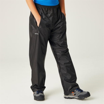 Regatta Stormbreak impermeabil Overtrouser pentru Copii negru