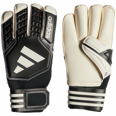 Rekawice bramkarskie adidas Tiro League negru-biale HN5612