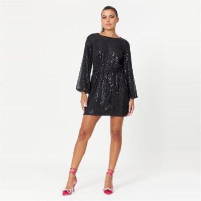 Be You cu curea paieteDress negru