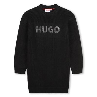 Rochie HUGO Hugo LS Lgo copii negru 09b