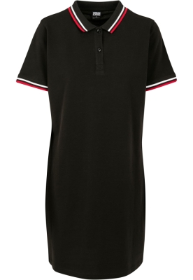 Rochie Polo pentru Femei negru Urban Classics