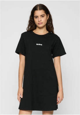 Rochie tricou Gang pentru Femei Fete negru Miss Tee