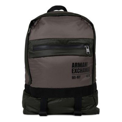 Rucsac ARMANI EXCHANGE AX Big Logo pentru barbati verde