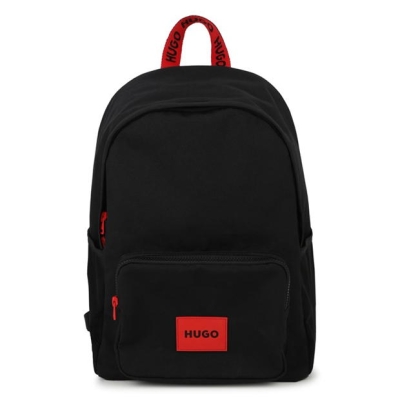 Rucsac HUGO Hugo Logo copii negru 09b