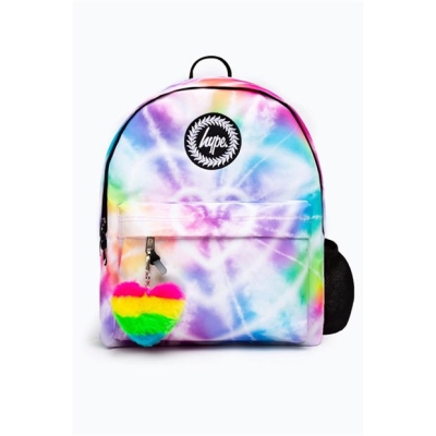 Rucsac Hype Rainbow Tie Dye inima dy