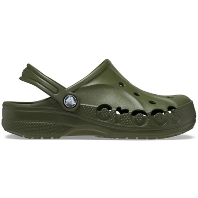 Saboti Crocs Baya pentru Copii military verde